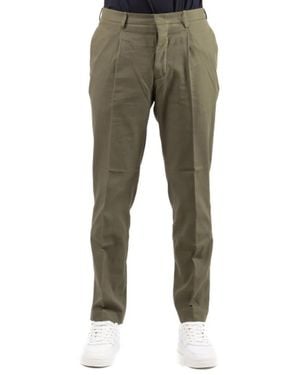 hindustrie Slim-Fit Trousers - Verde