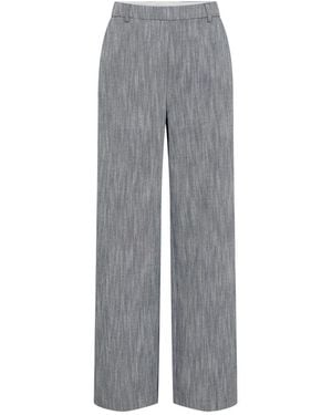 Part Two Straight Trousers - Grijs