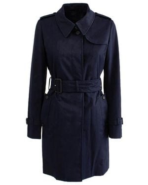 Aquascutum Trench Coats - Blue