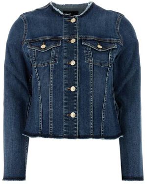 7 For All Mankind Denim Jackets - Blue