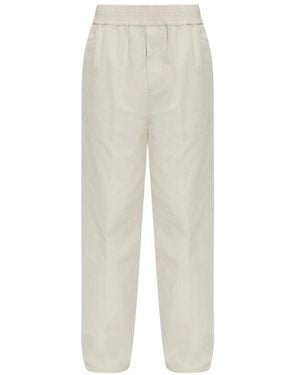 Jacquemus Broeken ,Katoen Miami Katoenen Rechte Broek - Wit