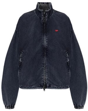 DIESEL Light Jackets - Azul