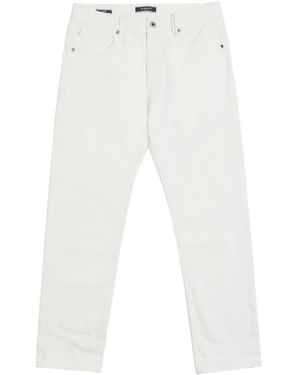 Gianni Lupo Straight Jeans - Bianco