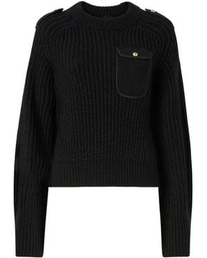 Pinko Truien & Vesten ,Zwart ,Miagolio Trui