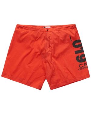 C.P. Company Stylische boxershorts - Rot