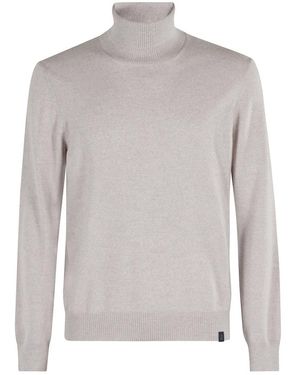 Fay Turtlenecks - Grey