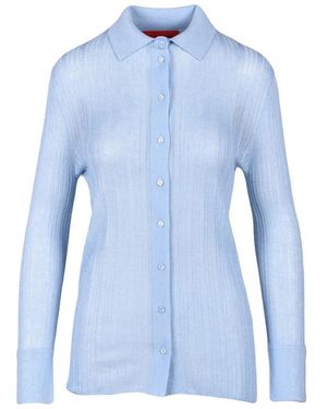 Wild Cashmere Strickjacke - Blau