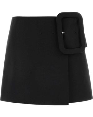 Ami Paris Short Skirts - Black