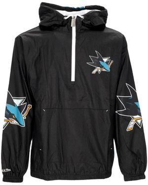 Mitchell & Ness Light Jackets - Black