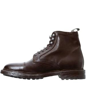 Moma Bristol Kurni Schnürstiefel - Braun