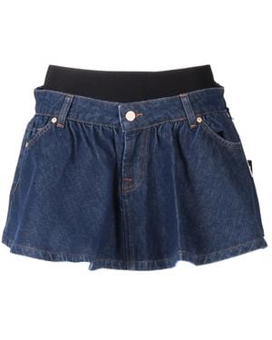 7 For All Mankind Short Skirts - Blue