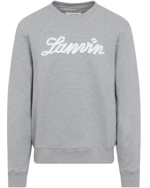 Lanvin Sweatshirts - Grey