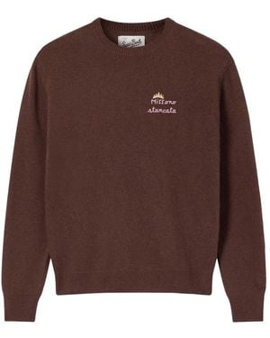 MC2 Saint Barth Miss Stancata 18 Knit Sweater - Bruin