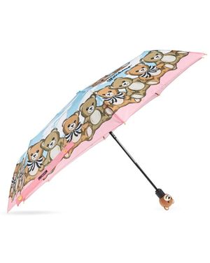 Moschino Opvouwbare Paraplu - Meerkleurig