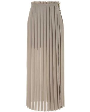 Ami Paris Maxi Skirts - Neutro