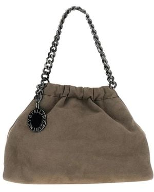 Stella McCartney Falabella Mini Drawstring Bag - Grau