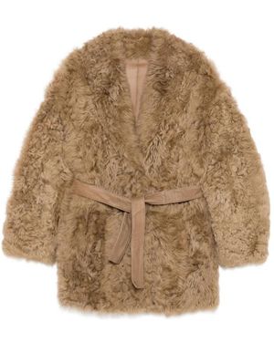 Numerootto Faux Fur & Shearling Jackets - Neutro