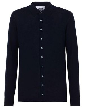 Alpha Studio Casual Shirts - Blu