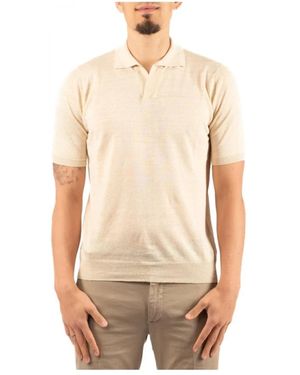 FILIPPO DE LAURENTIIS Polo Shirts - Neutro