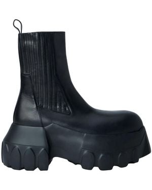 Rick Owens Chelsea Boots - Blue