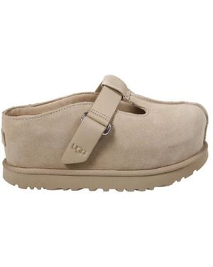 UGG W Goldenstar Hi Clog Mule - Grau