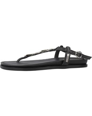 Les Tropeziennes Flat Sandals - Zwart