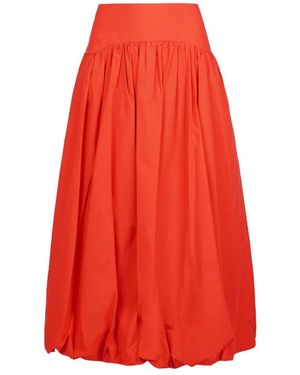 Ottod'Ame Midi Skirts - Rojo