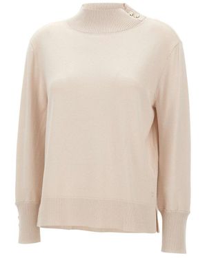 Elena Miro Turtlenecks - White
