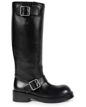 Ann Demeulemeester High Boots - Schwarz