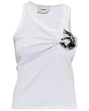 Coperni Sleeveless Tops - Blanco