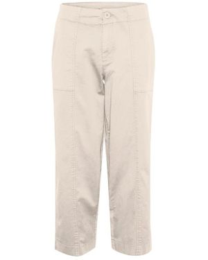 Part Two Straight Trousers - Natural