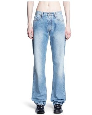 The Attico Straight Jeans - Blue