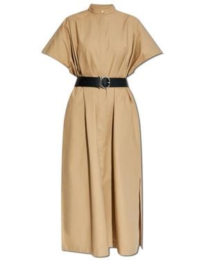 Jil Sander Midi Dresses - Natural
