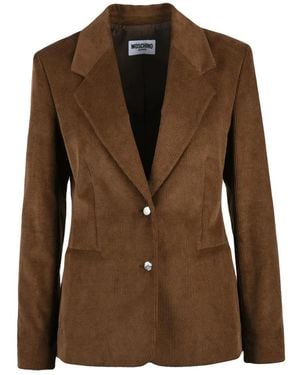 Moschino Blazers - Marrone