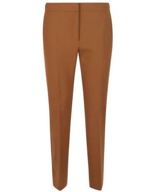 Max Mara Broeken ,Bruin ,Wol Mxmacino Pantalon