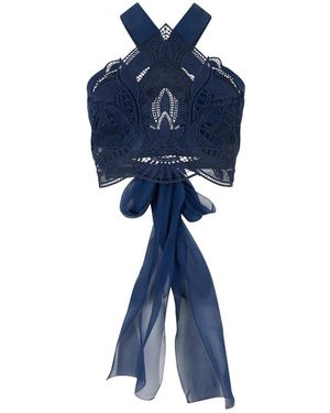 Alberta Ferretti Tops ,Blauw ,Tops