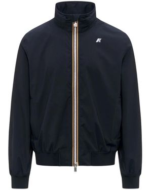 K-Way Bomber Jackets - Blue