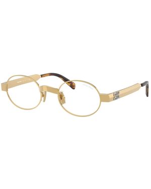 Miu Miu Glasses - Metallic