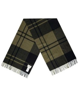 Barbour Accessoires ,Veelkleurig ,Wol Maxine Tartan Sjaal - Groen
