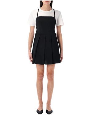Low Classic Short Dresses - Black