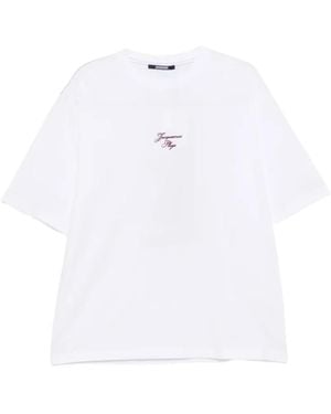 Jacquemus Tops ,Wit ,T-Shirts