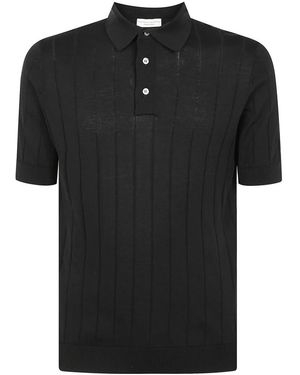 FILIPPO DE LAURENTIIS Polo Shirts - Black