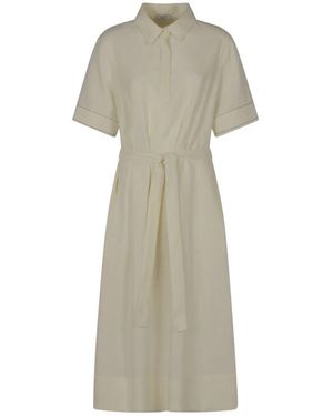 Peserico Shirt Dresses - Natural