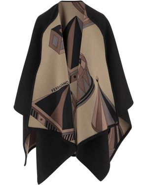 Ferragamo Capes - Nero
