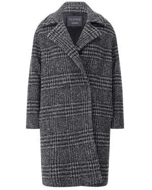 Cinzia Rocca Single-Breasted Coats - Grijs
