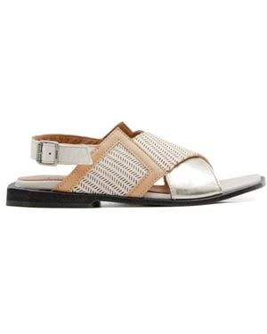 Moma Flat Sandals - Neutro