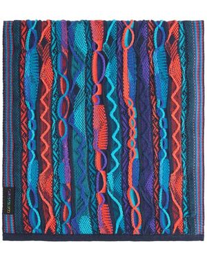 carlo colucci Winter Scarves - Blue