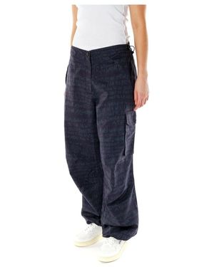 Daily Paper Wide Trousers - Azul
