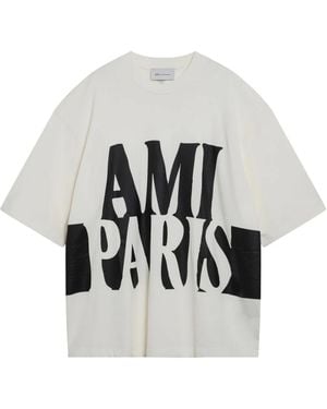 Ami Paris T-Shirts - White