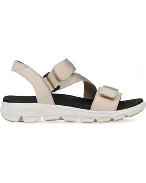 Rieker Flat Sandals - Neutro